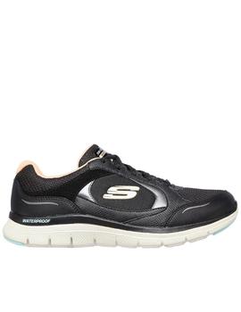 Deportiva Skechers waterproof negro combi