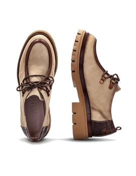 Wallabee Hispanitas en taupe