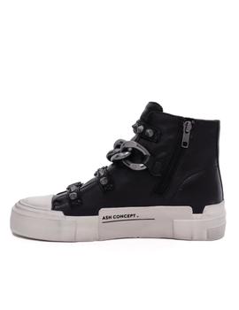 Sneaker Ash Galaxy con cadena en negro