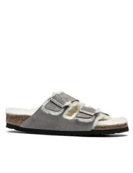 Birkenstock Arizona gris con forro de lana