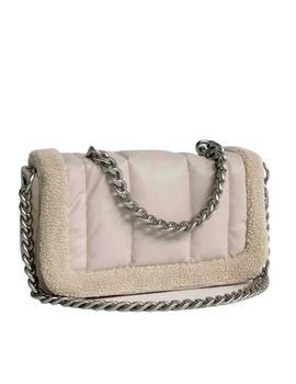 Bolso Ash Florafur en crema