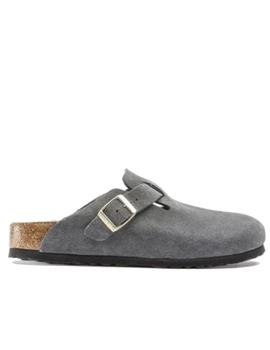 Zueco Birkenstock Boston dark grey