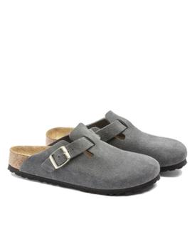 Zueco Birkenstock Boston dark grey