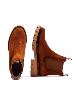 Botines chelsea hispanitas en cuero