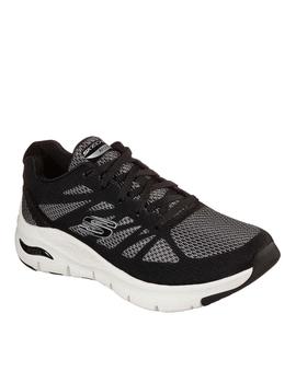 Deportiva Skechers arch fit en negro