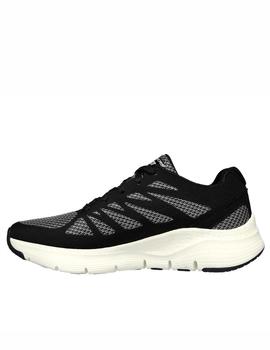 Deportiva Skechers arch fit en negro