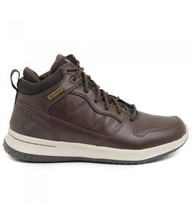 Botines Skechers delson chocolate