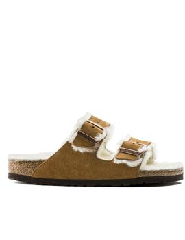 Birkenstock Arizona sheepskin mink