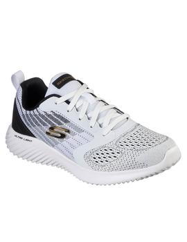 Deportiva ultralight gris y negra