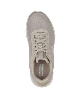 Deportiva Skechers go walk joy en beige