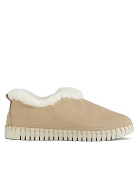 Zapatilla de casa Ilse jacobsen tulip beige