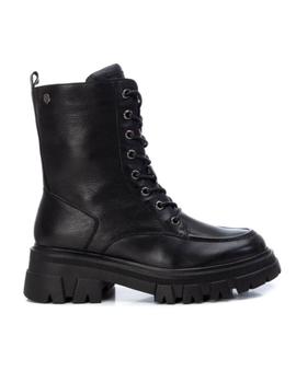 Botines Carmela estilo militar en negro