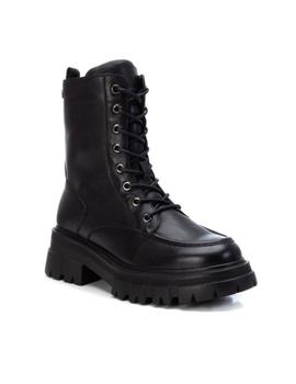 Botines Carmela estilo militar en negro