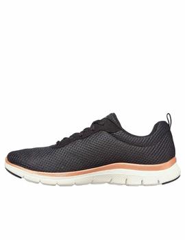 Deportiva Skechers Flexx appeal negro