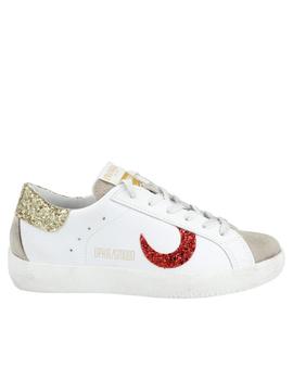 Sneaker Uma parker Moon glitter rojo