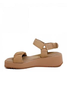 Sandalia Carmela 68625 piel beige