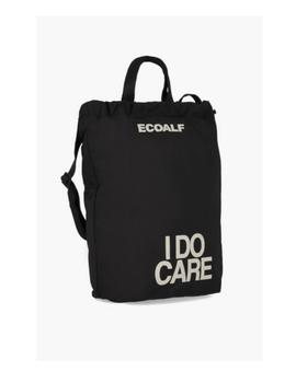 Bolsa Ecoalf Lupita w message en negro