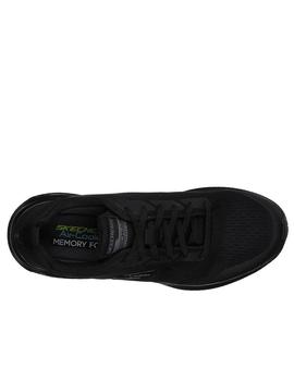 Deportiva Skechers con cámara de aire color negro