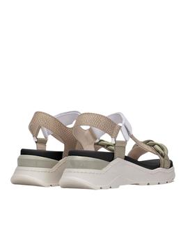 Sandalia Hispanitas Grazia blanco verde