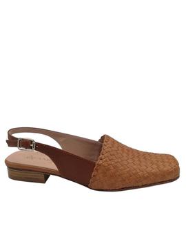 Zapato trenzado mujer cuero