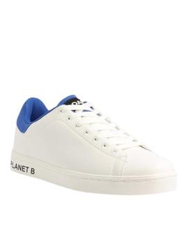 Deportiva Ecoalf contrast blanco y azul