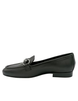 Mocasines Belset mujer piel negra