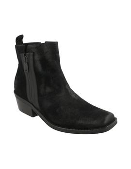 Botin de Janet con cremallera color negro