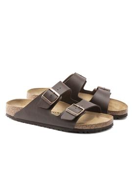 Sandalia Birkenstock Arizona dark brown hombre