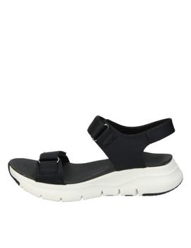 Sandalia Skechers Arch Fit en negro