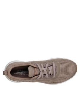 Deportiva Skechers Bobs taupe glam