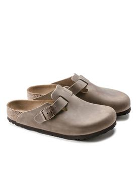 Zueco Birkenstock boston cuero