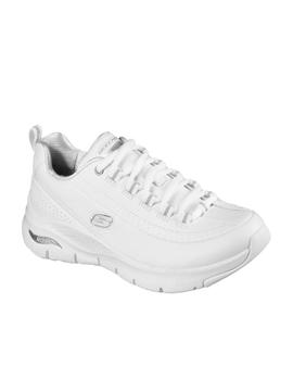 Skechers Arch Fit mujer en blanco