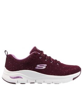 Skechers Arch Fit mujer plum