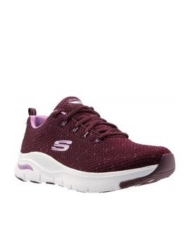 Skechers Arch Fit mujer plum