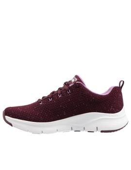 Skechers Arch Fit mujer plum