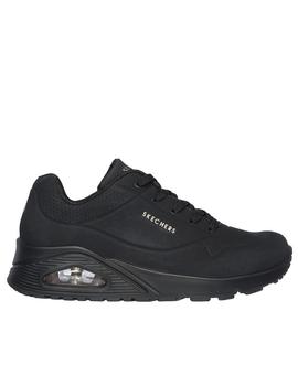 Skechers mujer Uno en negro