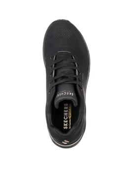 Skechers mujer Uno en negro