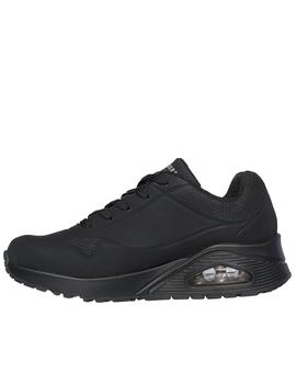 Skechers mujer Uno en negro