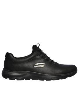 Skechers summits elásticos en negro