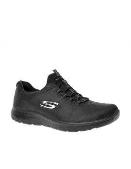 Skechers summits elásticos en negro