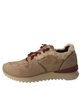 Deportivas Andiafora ruffle en beige