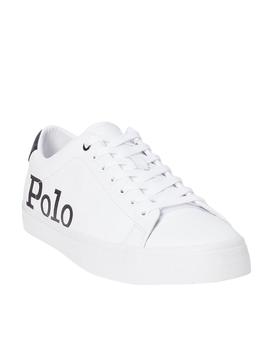 Sneaker Polo Longwood logo blanco