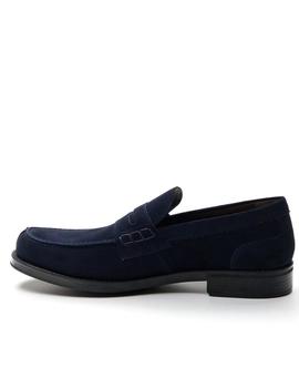 Mocasines Stonefly en azul hombre