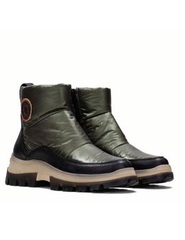 Botines acolchados mujer Hispanitas verdes