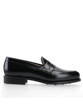 Mocasines Berwick 9628 goma negro