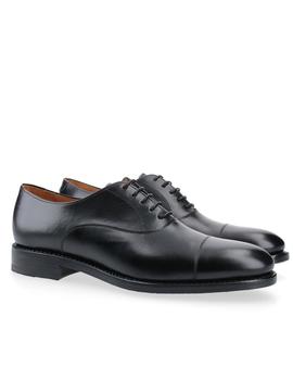 Zapato Berwick 4311 cordones goma negro