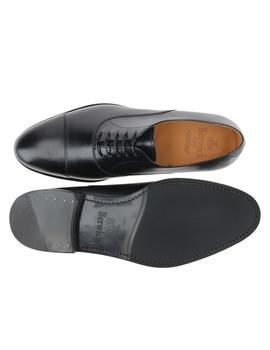 Zapato Berwick 4311 cordones goma negro