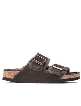 Birkenstock Arizona con lana en mocca