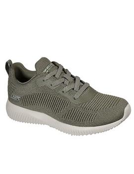 Deportiva Skechers bobs mujer verde