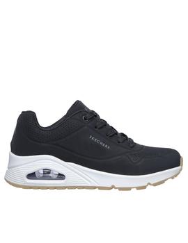 Deportiva Skechers Uno con cámara en negro